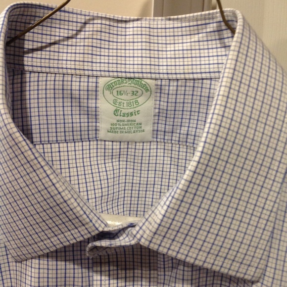 Brooks Brothers Men's Long Sleeve Dress Shirt - Picture 1 of 2